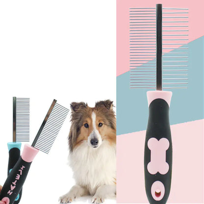 PetEase Dual-Sided De-Shedding Comb