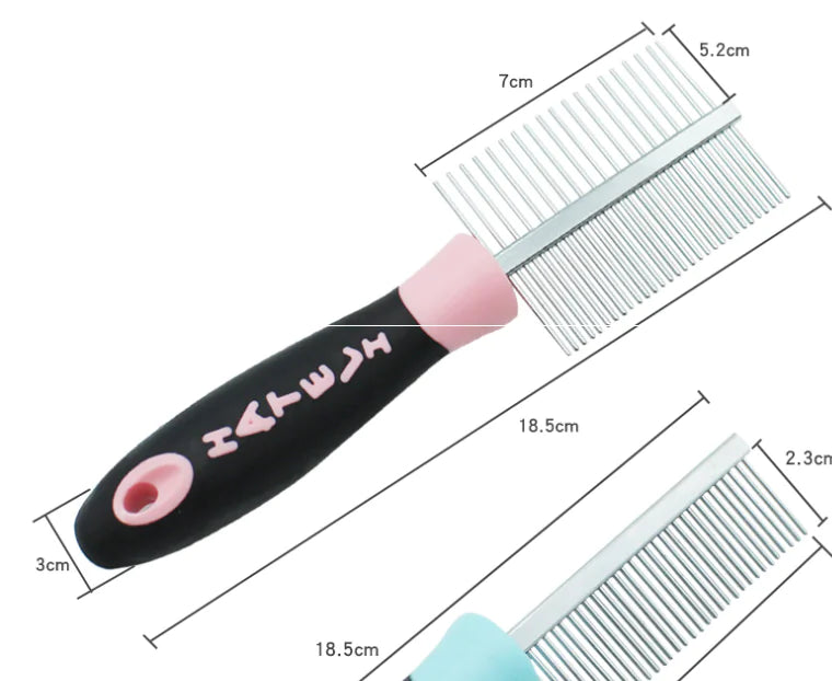 PetEase Dual-Sided De-Shedding Comb