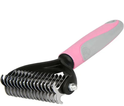 Dual-Sided Pet Grooming Comb