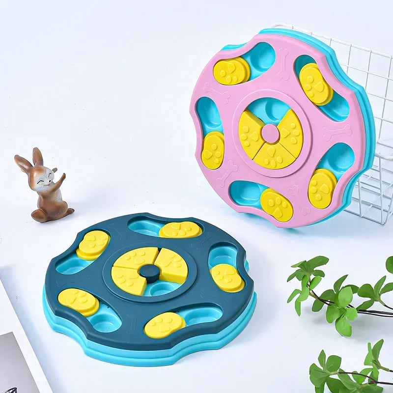 Interactive Dog Food Puzzle Bowl